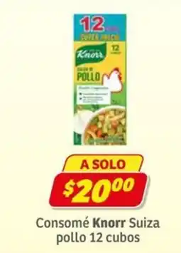 Soriana Express Knorr consomé suiza pollo oferta