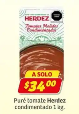 Soriana Express Herdez Tomates Molidos Condimentados oferta
