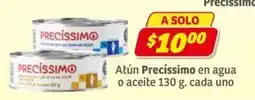 Soriana Express Precíssimo Atún en agua o aceite oferta