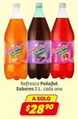 Soriana Express Refresco Peñafiel Sabores oferta