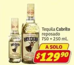 Soriana Express Tequila Cabrito reposado oferta