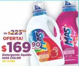 Super Gutiérrez Detergente liquido MAS COLOR oferta