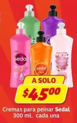 Soriana Express Sedal cremas para peinar oferta