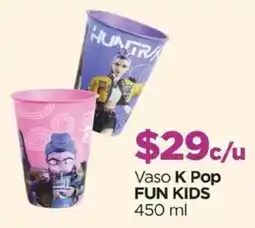 Chedraui Vaso k pop fun kids oferta