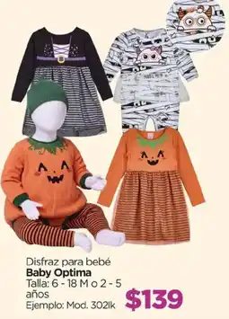 Chedraui Baby Optima Disfraz para bebé oferta