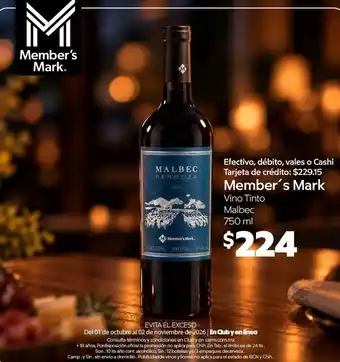 Member's Mark Vino Tinto Malbec