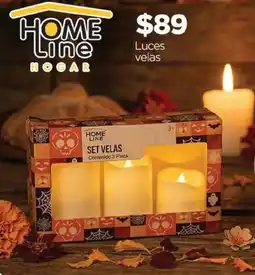 Chedraui Luces velas oferta