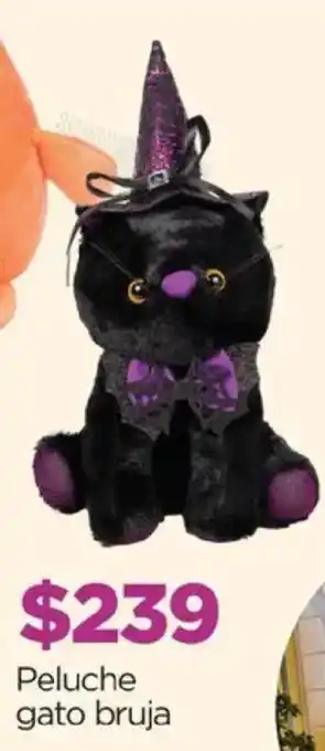 Peluche gato bruja