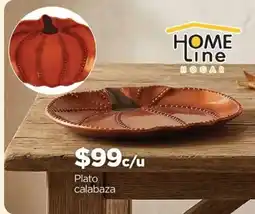 Chedraui Home Line Hogar Plato calabaza oferta