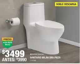 The Home Depot interceramic sanitario milán una pieza oferta