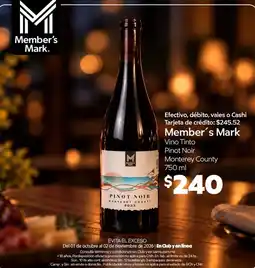 Sam's Club Member's Mark Pinot Noir oferta