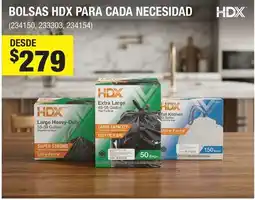 The Home Depot HDX bolsas para cada necesidad oferta