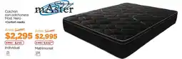 Chedraui mMaster Colchón con colchoneta Mod. Nero oferta