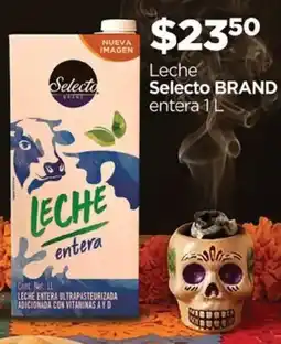 Chedraui Selecto Brand Leche entera oferta