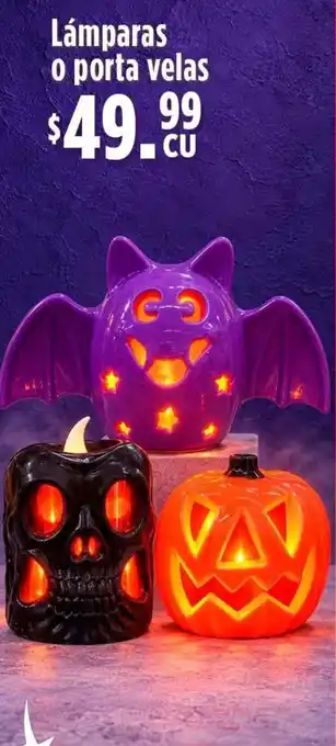 Lámparas o porta velas