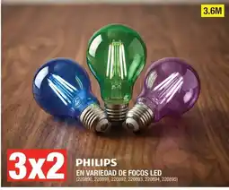 The Home Depot philips en variedad de focos led oferta