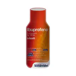 Farmacias Benavides 2 g Ibuprofeno/100 ml Suspensión Infantil oferta