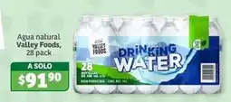Soriana Híper Valley foods - agua natural oferta
