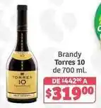 Soriana Híper Torres 10 - brandy oferta