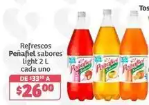 Soriana Híper Peñafiel - refrescos sabores light oferta