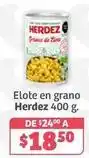 Soriana Híper Herdez - elote en grano oferta