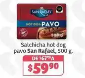 Soriana Híper San rafael - salchicha hot dog pavo oferta