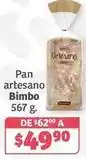 Soriana Híper Bimbo - pan artesano oferta