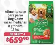 Soriana Híper Dog chow - alimento seco para perro razas medianas o grandes oferta