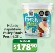 Soriana Híper Valley foods - helado napolitano oferta