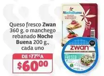 Soriana Híper Noche buena - queso fresco o manchego rebanado oferta