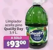 Soriana Híper Quality day - limpiador aceite pino oferta