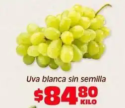 Soriana Híper Uva blanca sin semilla oferta