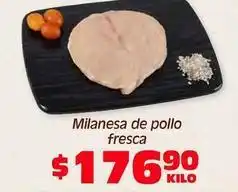 Soriana Híper Fresca - milanesa de pollo fresca oferta