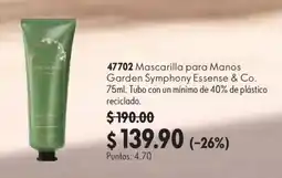 Oriflame Essense & Co Mascarilla para Manos Garden Symphony oferta