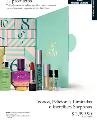 Oriflame Calendario de Adviento Reach Your Happy Place