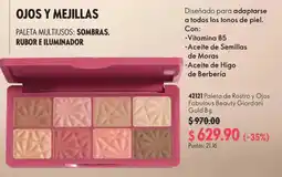 Oriflame Fabulous Beauty Giordani Paleta de Rostro y Ojos oferta