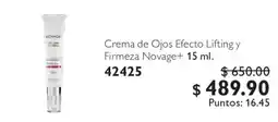 Oriflame Novage Crema de Ojos Efecto Lifting y Firmeza oferta