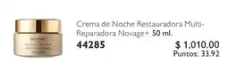 Oriflame Novage+ Crema de Noche Restauradora Multi-Reparadora oferta