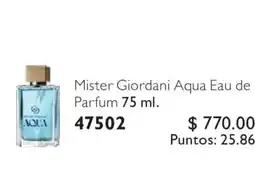 Oriflame Mister Giordani Aqua Eau de Parfum oferta