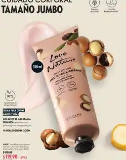Oriflame Oriflame Crema Protectora para Manos y Uñas con Aceite de Macadamia Orgánico oferta