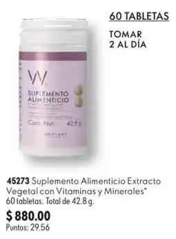 Oriflame Wl Suplemento Alimenticio Extracto Vegetal con Vitaminas y Minerales oferta