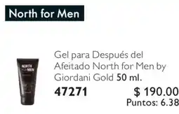 Oriflame North for Men Gel para Después del Afeitado North for Men by Giordani Gold oferta