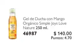Oriflame Simple Joys Love Nature Gel de Ducha con Mango oferta