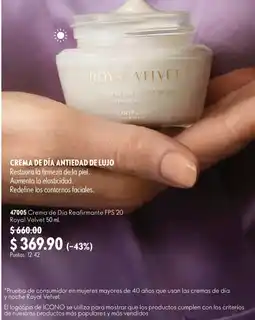 Oriflame Oriflame Royal Velvet Crema de Día Reafirmante oferta