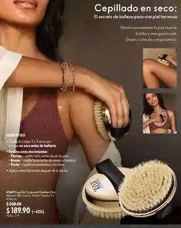 Oriflame Cepillo Corporal Golden Dry oferta