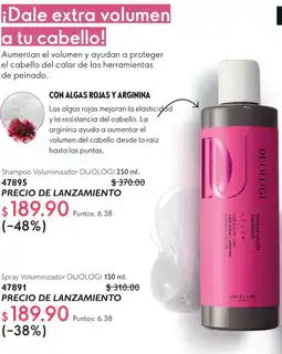 Oriflame duologi shampoo voluminizador oferta