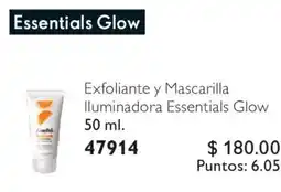 Oriflame Essentials Glow Exfoliante y Mascarilla Iluminadora oferta