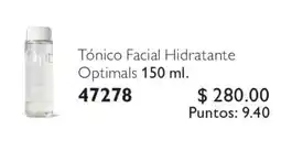 Oriflame Optimals Tónico Facial Hidratante oferta