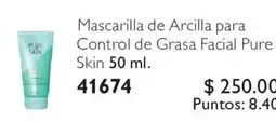 Oriflame Pure Skin Mascarilla de Arcilla para Control de Grasa Facial oferta