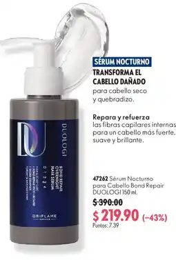 Oriflame Duologi Sérum Nocturno para cabello bond repair oferta